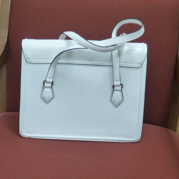 Cromia Handbag White Leather - Picture 5 of 5
